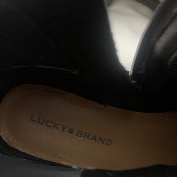 Lucky Brand Brown and Black Women's Boots - Picture 4 of 6